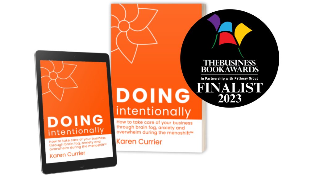 DOING intentionally, The Business Book Awards Finalist 2023